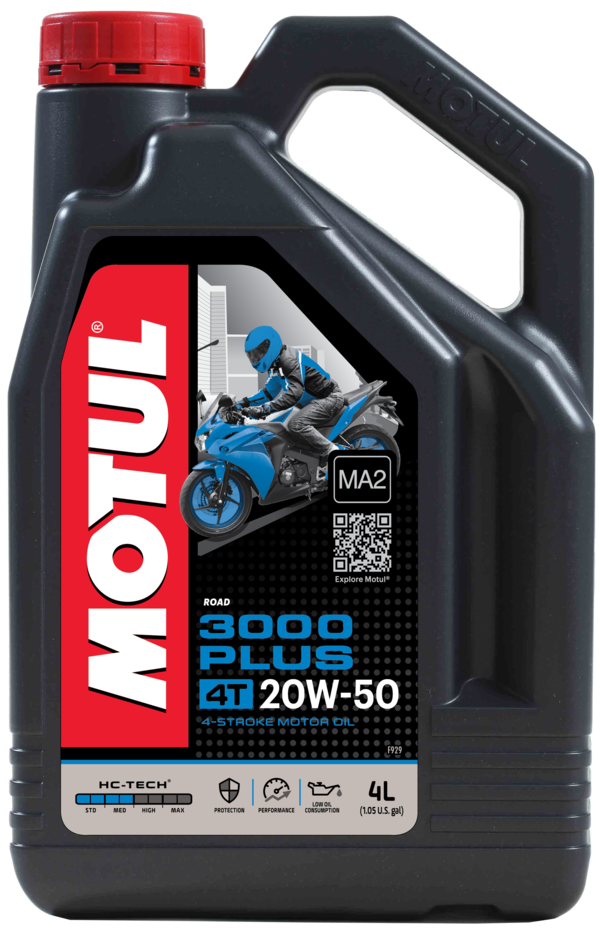 MOTUL 3000 PLUS 4T 20W50 20L モチュール MOTUL 3000 PLUS 4T 20W50 - Motul